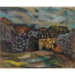 Israel Paldi, Oil on canvas