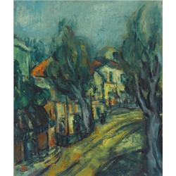 Jacob Wexler, Oil on canvas