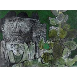 Naftali Bezem, Oil on canvas