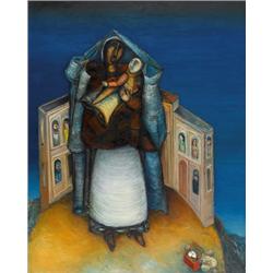 Shmuel Bonneh, Oil on canvas