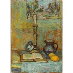 Zvi Shor, Oil on canvas