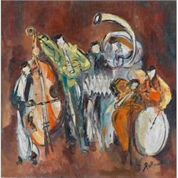 Zoltan Perlmutter, Oil on canvas