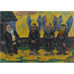 Arthur Kolnik, Oil on wood