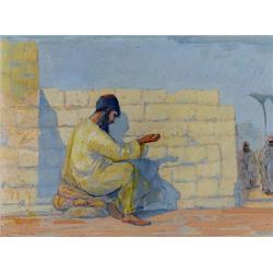 Hermann Struck, Oil on canvas