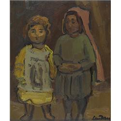 Zygmund Landau, Oil on wood