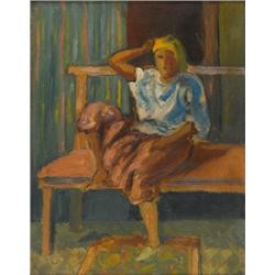 Aizik (Adolph) Feder, Oil on canvas