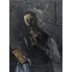 Alfred Aberdam, Oil on canvas