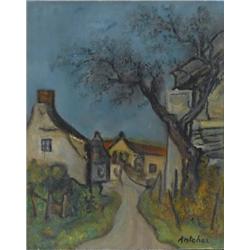 Isaac Antcher, Oil on canvas