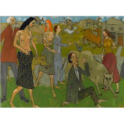 Gregoire Michonze, Oil on canvas