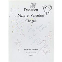 Marc Chagall, Pen, colored pencils and 