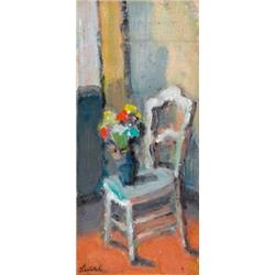 Ossip Lubitch, Oil on wood