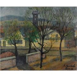 Jacques Markiel, Oil on canvas