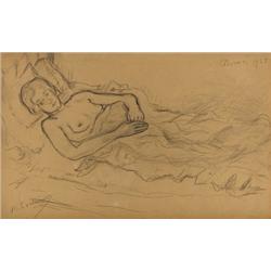 Mikhail Fedorovich Larionov, Pencil