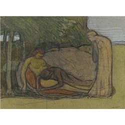 Alfred Hienrich Pellegrini, Gouache