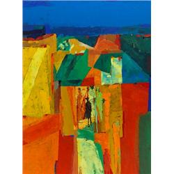 Richard Billan, Oil on canvas