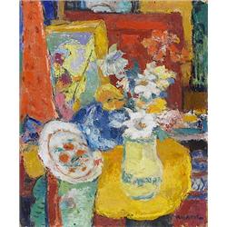 Charles Kvapil, Oil on masonite