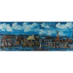 Gabriel Cohen, Oil on canvas