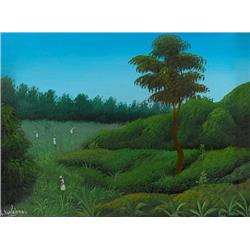 Raymond Dorleans (Haiti), Oil on canvas