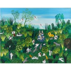 Gato Frias (Argentina), Oil on canvas