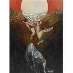 Esther Peretz Arad , Oil on canvas