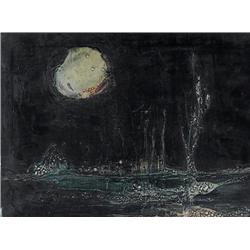 Esther Peretz Arad , Oil on canvas