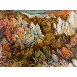 Esther Peretz Arad , Oil on canvas