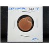 Image 3 : Offcenter Lincoln 1c.  UNC.