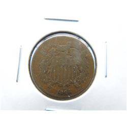 1864 2c.  VG.