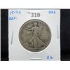 Image 3 : 1917-S Rev. Walking Liberty 50c.  VG.