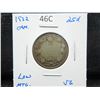Image 3 : 1932 Canada 25c.  Low Mintage.  VG.