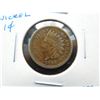 Image 1 : 1864 Copper Nickel Indian 1c.  Fine+.  Scarce Date.