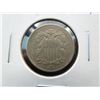 Image 1 : 1869 Shield 5c.  VF/XF.