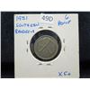 Image 3 : 1951 Southern Rhodesia 6 Pence.  XF+.