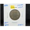 Image 3 : 1886 Canada 25c.  Key Date.  Fine+.