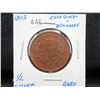 Image 3 : 1813 Essequebo & Demarary 1/2 Stiver.  Rare.