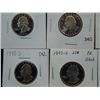 Image 2 : 12 Proof Washington 25c.  1987-S thru 1998-S.