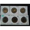 Image 1 : 6 Different Canada Proof Loon $1.