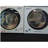 Image 2 : 11  Different Dated Proof Kennedy 50c.  1991-S thru 2009-S.