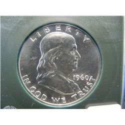 1960 D Franklin Half