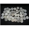 Image 1 : (50) Mixed Washington Quarters, ALL 90% Silver