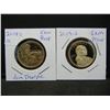 Image 1 : 2018-S and 2019-S Sacajawea Golden Dollars.  Gem Proof.