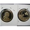 Image 3 : 2018-S and 2019-S Sacajawea Golden Dollars.  Gem Proof.