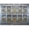 Image 3 : (10) Old Chinese Bronze coins from the 1600s, 1700s, 1800s, and 1900s.
