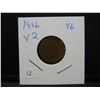 Image 3 : 1886 Variety Two Indian Cent.  Very Good.