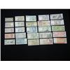 Image 1 : (25) different older foreign currency.