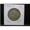 Image 3 : 1920-S Walking Liberty Half Dollar.  Very Fine Original.   Hard to Find.
