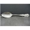 Image 1 : 1893 Sterling Columbian World’s Fair Spoon.  Columbia on Top.  Exquisite engraving.