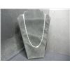 Image 1 : Twenty-two inch sterling link chain.  Newish.