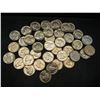 Image 1 : Roll of 40 Brilliant Uncirculated 1947 Jefferson Nickels.