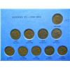 Image 2 : 1937 to 1972 39-Coin Canadian Small Cents Collection Housed in Whitman Folder.